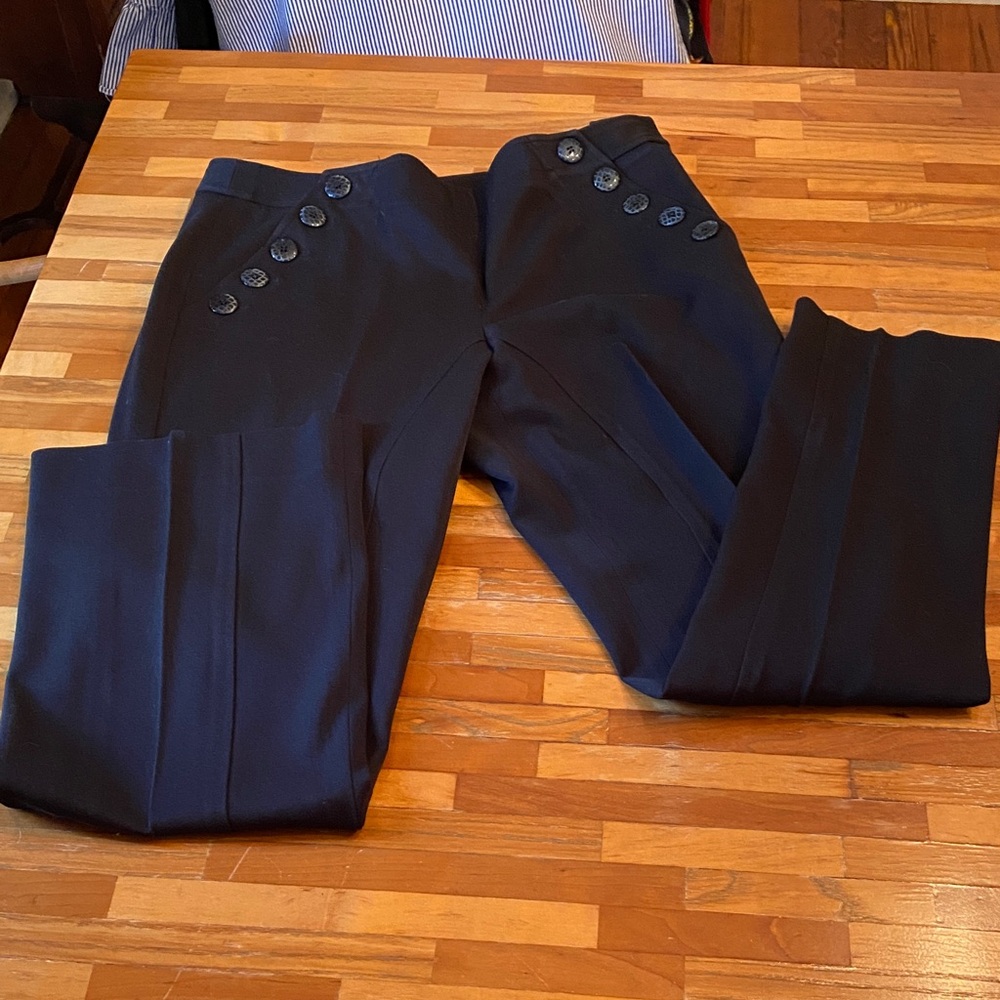 Etcetera Elegant Black Button-Detail Women's Pants